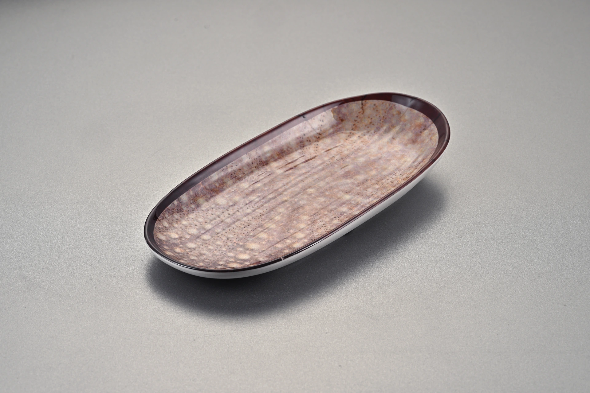Desenli Kayık Tabak · 25428-100