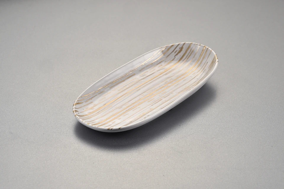 Desenli Kayık Tabak · 25428-500